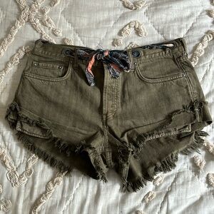 Free People Denim Shorts